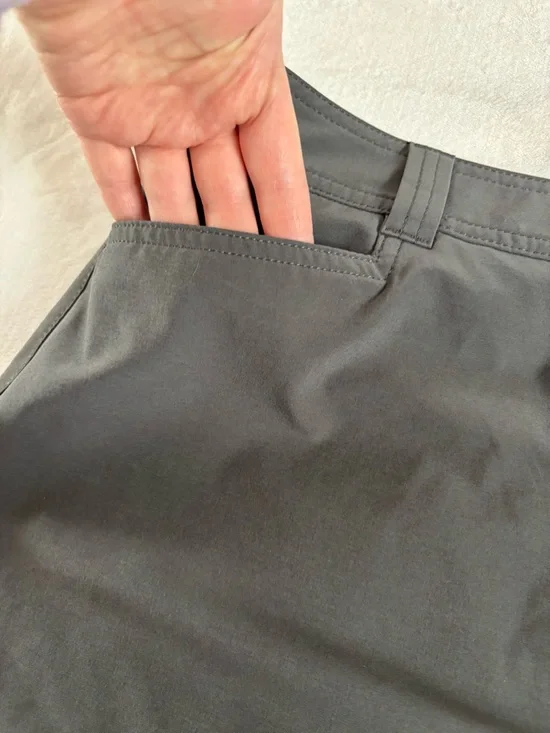 Eddie Bauer Gray Performance Skort Women's Size 10 - Picture 12 of 13